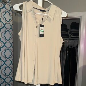 Sleeveless blouse